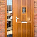 Oak colour door