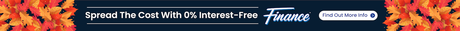 Spread the cost with 0% interest-free finance