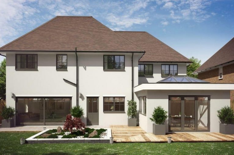 Aluminium windows installed