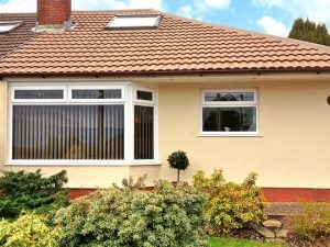 uPVC windows fitted to bungalow