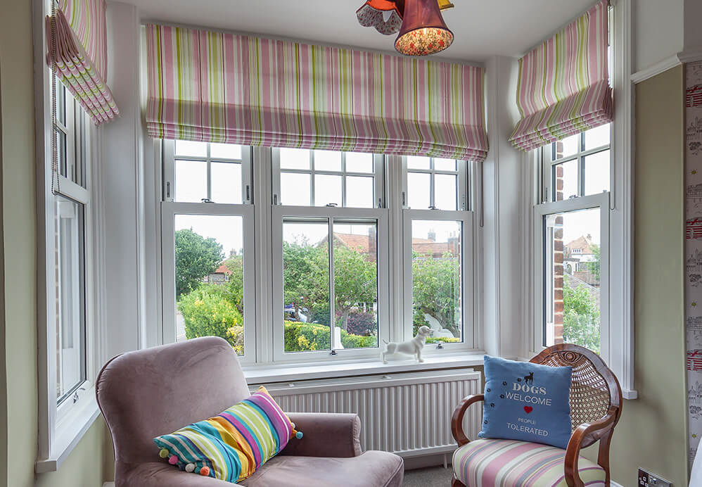 Installation of sliding sash windows into a reception room