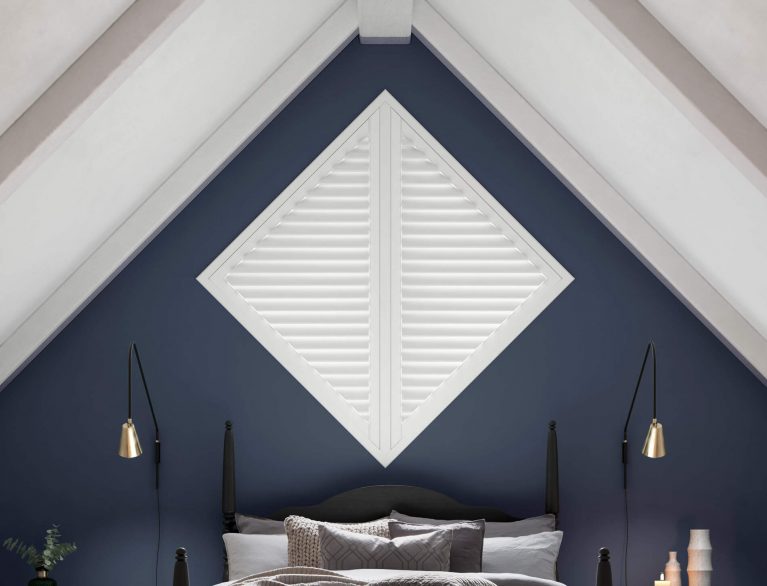 Custom shape window shutters