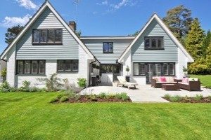 Large home with double glazed windows
