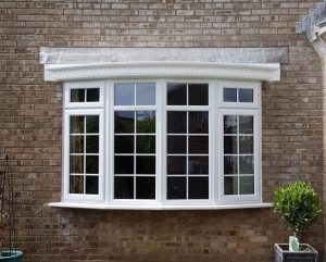 Souble glazed bay window