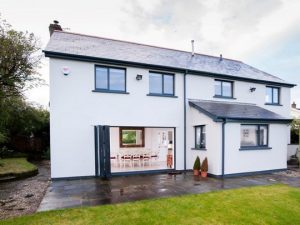 grey aluminium bifold patio doors and windows