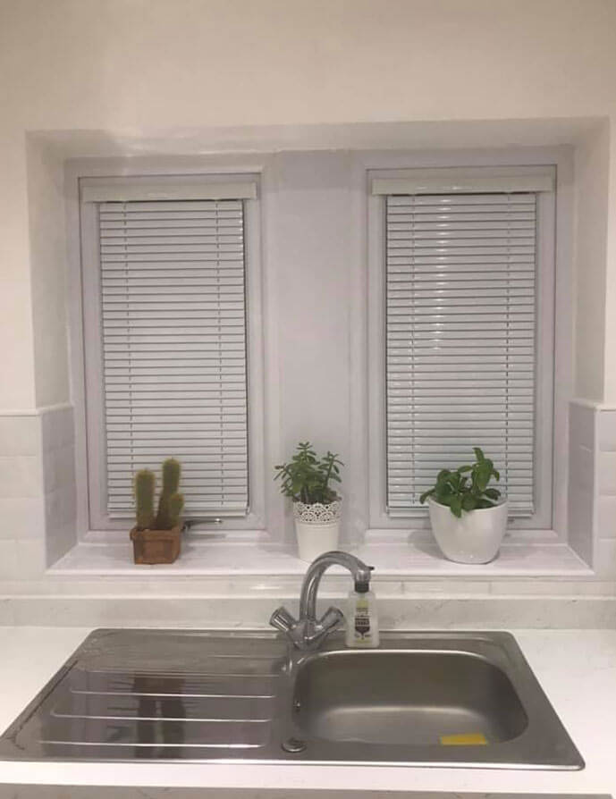 Intu blinds with cord installed