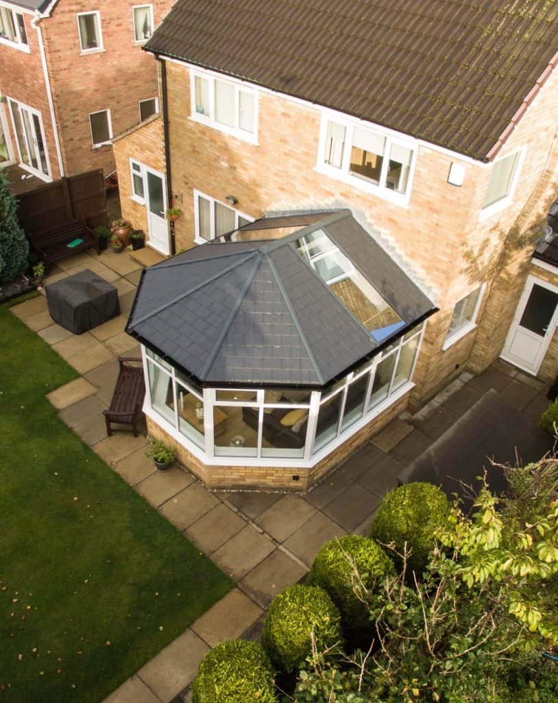 tiled conservatory roof