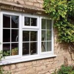 White uPVC windows