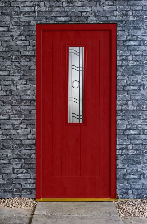 Rich Red Endurance Composite Door