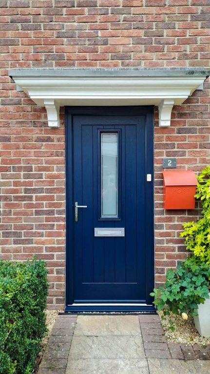 Endurance comp door in French navy