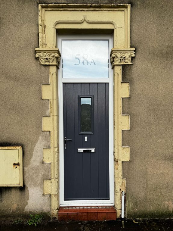 Endurance composite door in anthrcaite grey