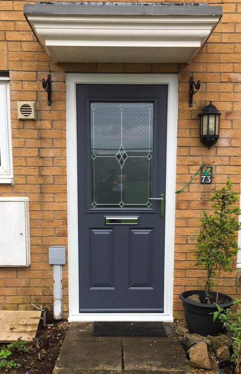Anthracite grey endurance comp door