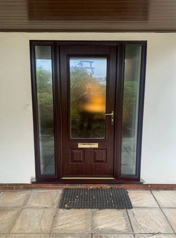 Rosewood endurance composite door