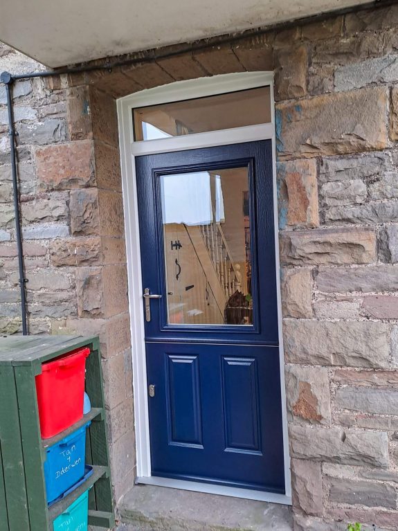 Endurance composite stable door in French navy