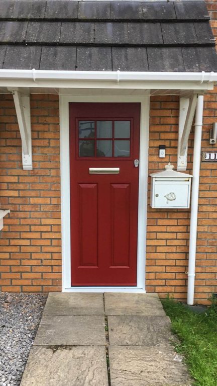 Endurance Composite Door Red