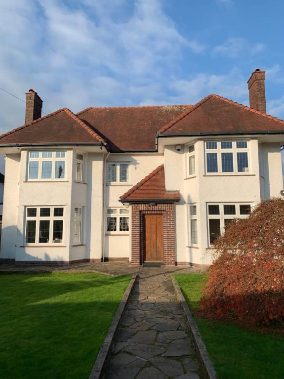 White rehau rio flush fit upvc windows