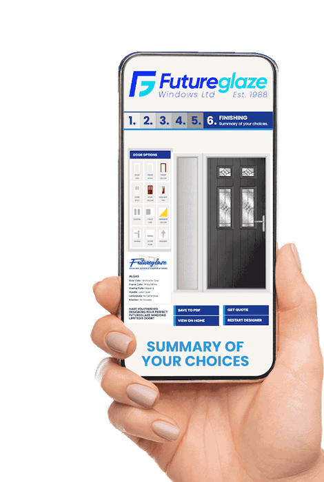 futureglaze door designers step 6