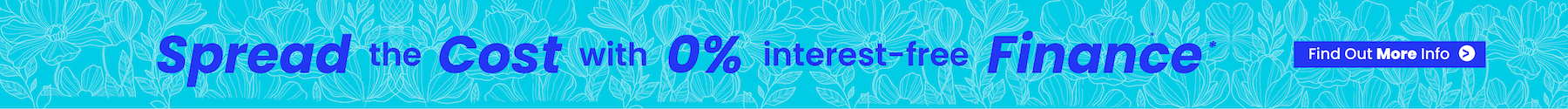 Spread the cost with 0% interest-free finance